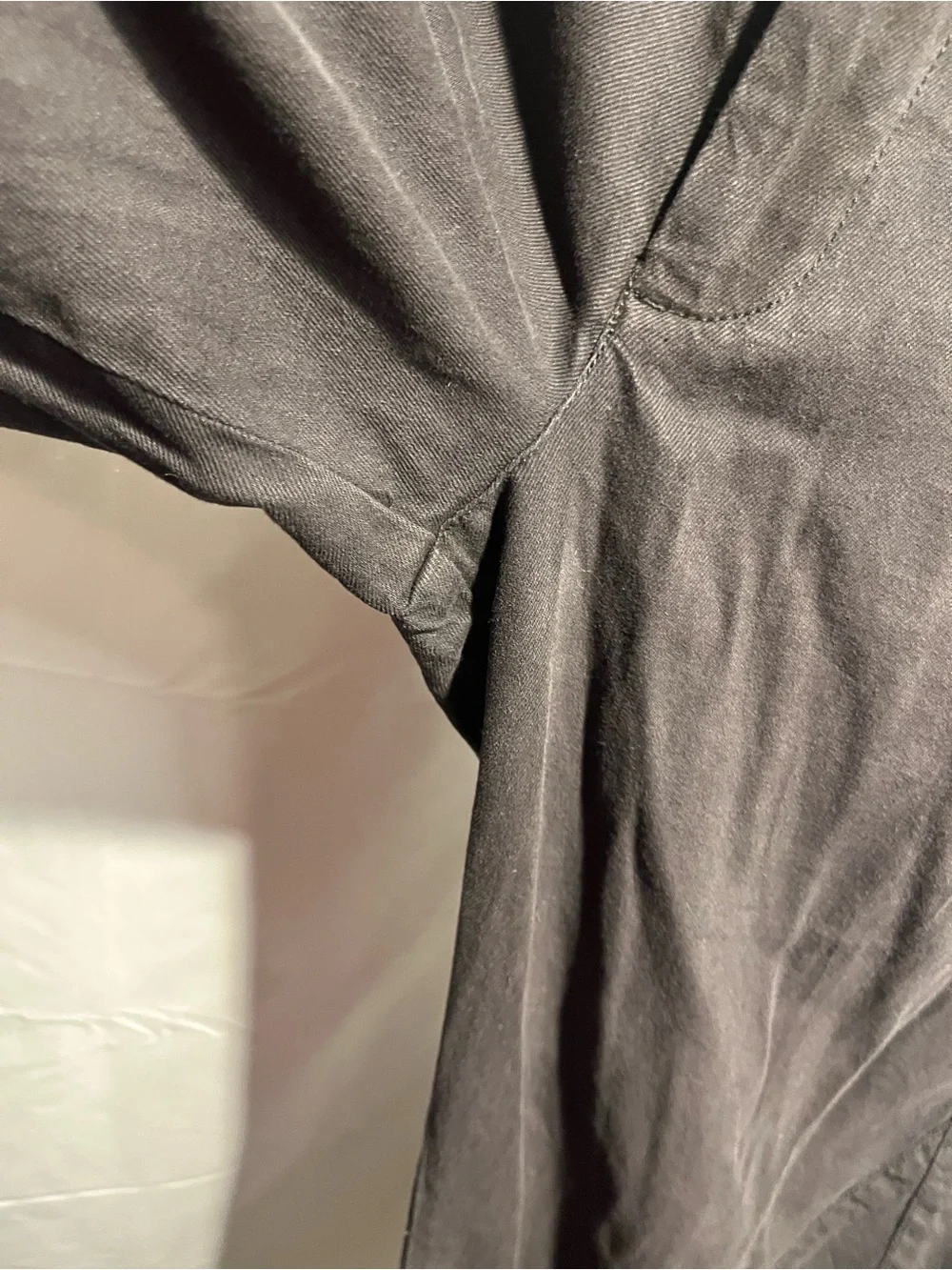 FREE PEOPLE Spotlight Washed Barrel Shape Dropped Fit Chino Trousers Sz 0